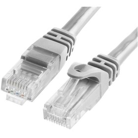 تصویر پچ کورد شبکه 1 متر یو تی پی PATCH CORD CAT6 UTP 1M AMP 