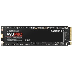 تصویر حافظه اس اس دی اینترنال سامسنوگ مدل 990Pro M.2 2280 NVMe ظرفیت 2 ترابایت Samsung 990 Pro M.2 2280 NVMe 2TB Internal SSD