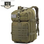 تصویر کوله پشتی تاکتیکال برزنتی 51 لیتری 51 liter canvas tactical backpack