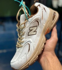 تصویر نیوبالانس ام آر 530 کرم نسکافه ای (New Balance MR 530) 