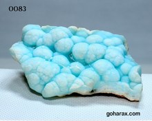 تصویر سنگ آراگونیت زینتی آبی 