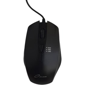 تصویر موس باسیم سیبراتون مدل SM1515 Sibraton Mouse