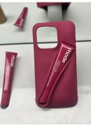 تصویر Legend Aksesuar آیفون 14 Pro Max سازگار با Rhode Lipstick Silicone Lips Cover Legend Aksesuar İphone 14 Pro Max Ve 15 Pro Max Uyumlu Rhode Ruj Bölmeli Silikon Lips Kılıf Kapak