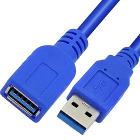 تصویر کابل افزایش طول 1.5 متری USB3.0 برند ایلون ELEVEN Cable Extension USB3.0 1.5M