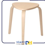 تصویر صندلی چوبی ایکیا مدل KYRRE IKEA KYRRE Stool green