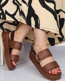 تصویر صندل تک سگک پشت کش 