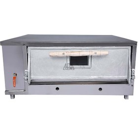 تصویر فر پیتزا ۹ بشقاب با درب چدن 