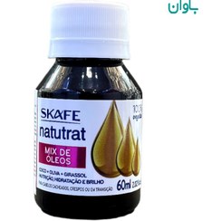 تصویر روغن مو میکس شده اسکیف ( نارگیل + آفتابگردان + زیتون ) 60 میل 