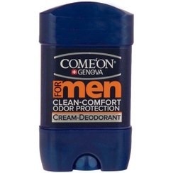 تصویر استیک ضد تعریق کرمی کلین کامفورت مردانه کامان اورجینال Clean Comfort Men creamy stick deodorant Comeon