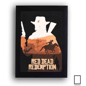 تصویر تابلو بازی رد دد ریدمپشن Red Dead Redemption مدل N-48010 