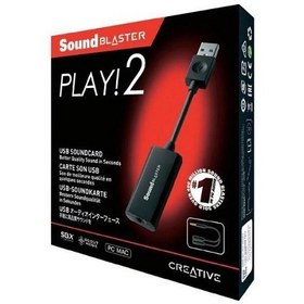 تصویر کارت صدا کریتیو CREATIVE SOUND BLASTER PLAY!2 