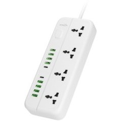 تصویر چندراهی برق پرودو مدل Blue 4 ظرفیت ۴ خروجی با کابل ۳ متر 