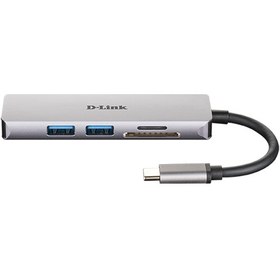 تصویر هاب Usb-C 5in1 دی لینک | DLink - مدل DUB-M530 