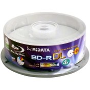 تصویر بلوری خام ری دیتا Printable ظرفیت 50 گیگابایت بسته 15 عددی 