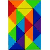 تصویر روبیک مار ۲۴ قطعه کای وای طرح ماری 