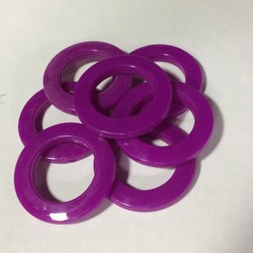 تصویر حلقه پانچ بنفش روشن 