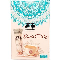 تصویر چای ماسالا 20 گرمی دو قوچ بسته ۱۲ عددی 