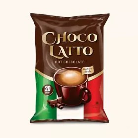 تصویر هات چاکلت چاکو لاتو بسته 20 عددی Choco Latto Hot Chocolate 20 pcs