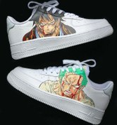 تصویر کفش اسپرت ONE PIECE کاستوم کتونی انیمه وان پیس ایرفورس نایک nike air force کد 84203 