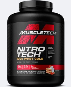 تصویر پروتئین نیتروتک گلد ماسل تک (2270 گرمی) ا MuscleTech Nitro Tech Whey Gold (2270g) MuscleTech Nitro Tech Whey Gold (2270g)