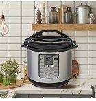 تصویر زودپز برقی عرشیا مدل EP135-2626 با ظرفیت 10 لیتر Arshia electric pressure cooker model EP135-2626