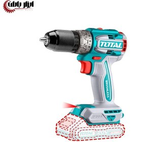 تصویر دریل شارژی براشلس چکشی 20 ولت توتال TIDLI20602 TDLI20602 Cordless Drill