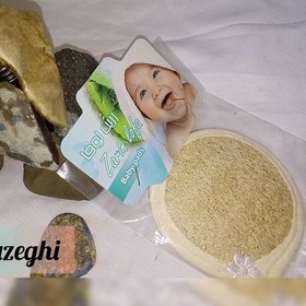 تصویر لیف گیاهی لوفا تهیه شده از گیاه لوفا 