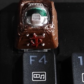 تصویر دکمه کیبورد مکانیکال کیکپ مدل بازی دووم ( Doom ) doom character mechanical keycap