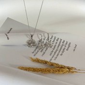 تصویر نیم ست جواهری شبدر درخشان 