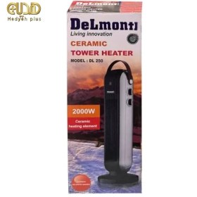 تصویر هیتر چرخشی 2000 وات دو حالته دلمونتی Delmonti DL250 Delmonti DL 250 2000W CERAMIC TOWER HEATER HEATING ELEMENT