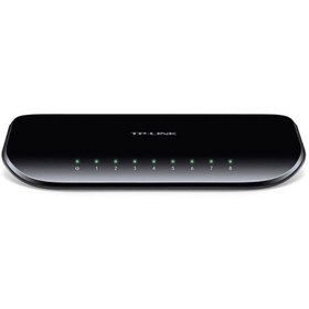 تصویر سوئیچ شبکه 8 پورت گیگابیت تی پی لینک مدل TP-Link TL-SG1008D ا TP-Link TL-SG1008D 8-Port Gigabit Desktop Switch TP-Link TL-SG1008D 8-Port Gigabit Desktop Switch