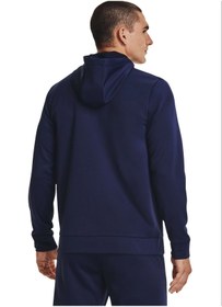 تصویر سویشرت، S، آبی سرمه ای مردانه | آندر آرمور Under Armour 5003057116 