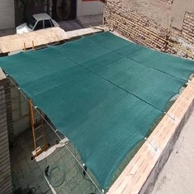 تصویر توری سایبان (شید) 80درصد یووی دار ابعاد 8در 5 متر دور دوزی شده کپی 