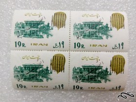 تصویر بلوک تمبر ۱۹ ریال پهلوی.چهلستون سورشارژ (۴۲) 