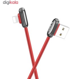 تصویر کابل هوکو تبدیل USB به لایتنینگ مدل U60 ا Hoco U60 USB to Lightning Cable Hoco U60 USB to Lightning Cable