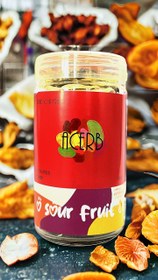 تصویر میوه مخلوط ترش ۱۲۰ گرم Dried Sour Fruits