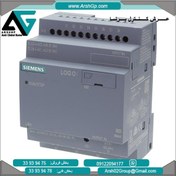 تصویر لوگو ورژن 8 مدل 24CEo (ماژول منطقی) PLC زیمنس 