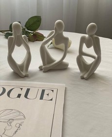 تصویر ست فیگور دکوری مینیمال 