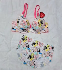 تصویر ست سوتین و شورت لیزری جک دار و فنر دار 