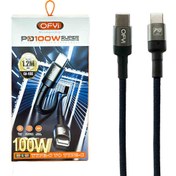 تصویر کابل شارژ OFYiمدل CA-11CC تبدیل TYPE-C به TYPE-C 