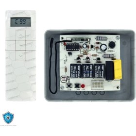 تصویر رسیور کرکره برقی بتا مدل 2007 فول کانال با ۲ عدد ریموت 