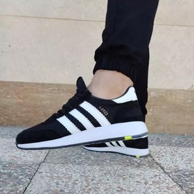 تصویر آدیداس ریزپا جورابی مدل5923 کتونی مشکی و سفید Adidas 5923