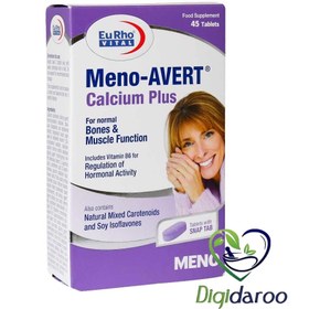 تصویر قرص منو اورت کلسیم پلاس Meno Avert Calcium Plus