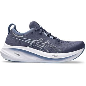 تصویر کتانی رانینگ اسیکس مدل Gel Nimbus26 کد navy blue Asics Gel Nimbus26 running shoes, navy blue code