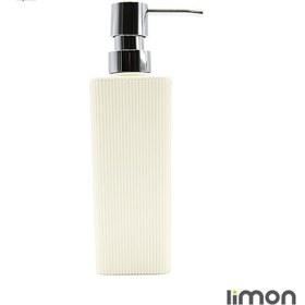 تصویر جا مایعی لیمون مدل 2160 چهارگوش شیاردار گنجایش ۴۰۰ سی‌سی 