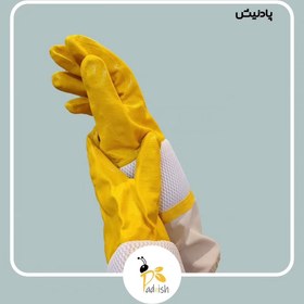 تصویر دستکش لاتکس زنبورداری 