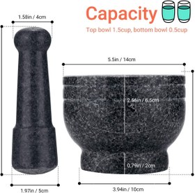 تصویر ست هاون مدل Tera 2 in 1 Mortar and Pestle Set- ارسال ۱۰ الی ۱۵ روز کاری 