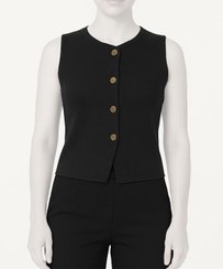 تصویر جلیقه بافت زنانه ادورا كد 03251100 