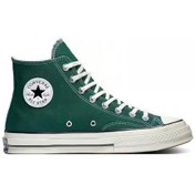 تصویر کانورس دخترانه ساقدار مدل ۱۹۷۰ رنگ سبز پرشین - 3 Converse 1970 high top Persian green