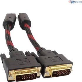 تصویر کابل دو سر DVI طول 15 متر ا DVI 15m Double-ended cable DVI 15m Double-ended cable